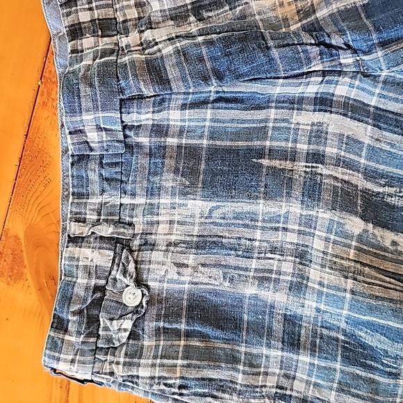 👪 Authentic India Madras by Ralph Lauren POLO 32 linen classic fit 9" shorts - Picture 3 of 9